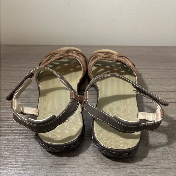 Teva Women's Tan and Brown Strappy Sandals - Picture 3 of 6